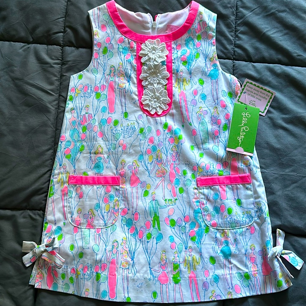 NWT- Lilly Pulitzer dress size 3t